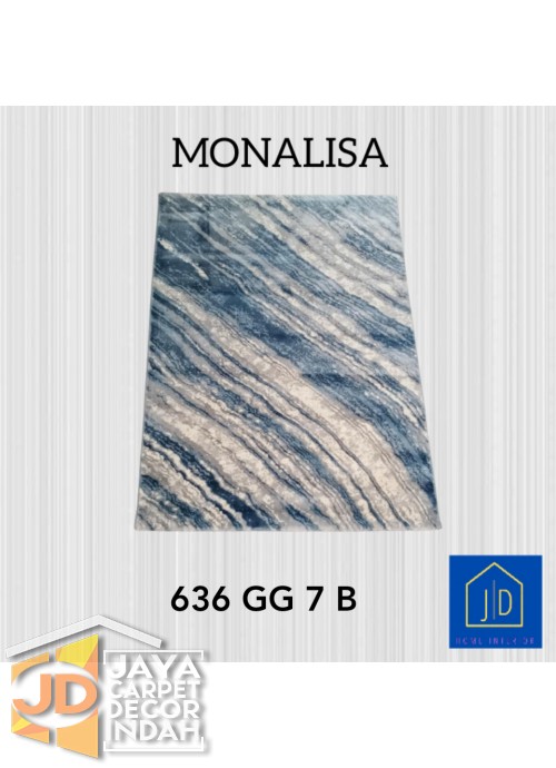 Karpet Permadani Monalisa 636 GG 7 B Ukuran 120x160, 160x230, 200x300, 240x340